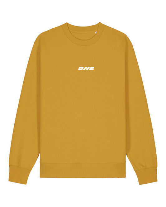 Sweatshirt | ONE Logo klein weiss