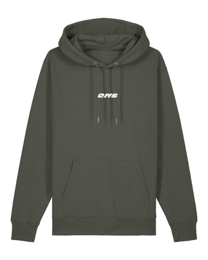 1SHIRTZ Hoodie ONE Logo small print oneshirtz.com