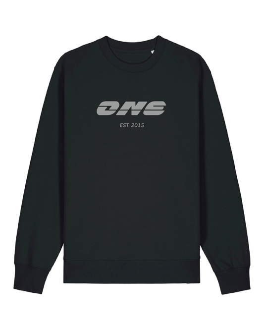 1SHIRTZ Sweatshirt ONE Est 2015 Edition 2015 reflective reflex print oneshirtz.com