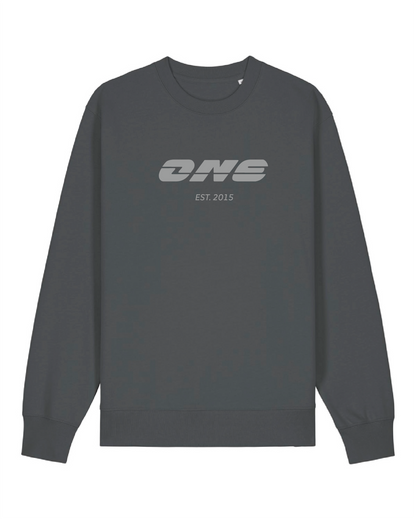 1SHIRTZ Sweatshirt ONE Est 2015 Edition 2015 reflective reflex print oneshirtz.com