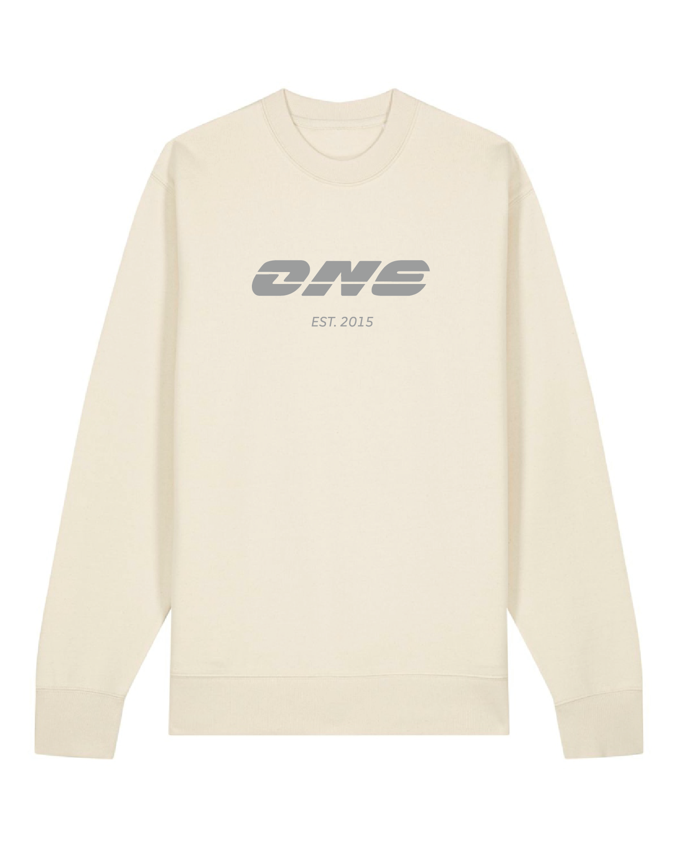 1SHIRTZ Sweatshirt ONE Est 2015 Edition 2015 reflective reflex print oneshirtz.com