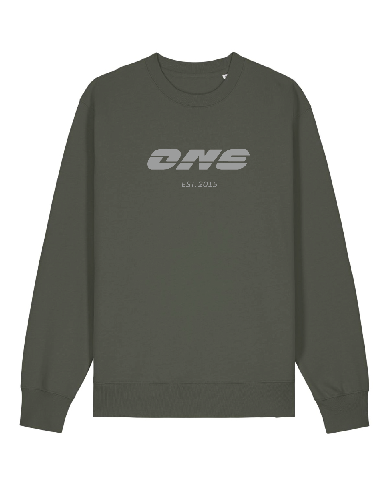 1SHIRTZ Sweatshirt ONE Est 2015 Edition 2015 reflective reflex print oneshirtz.com