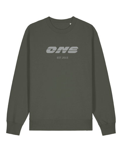 1SHIRTZ Sweatshirt ONE Est 2015 Edition 2015 reflective reflex print oneshirtz.com