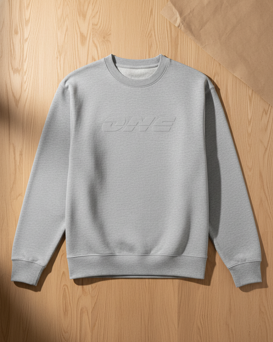 Sweatshirt | ONE - Logo Embossing