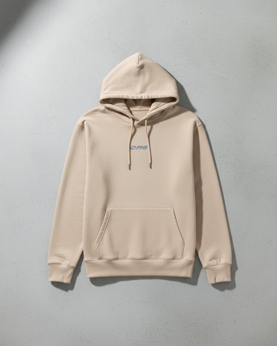 Hoodie | ONE Logo klein reflex