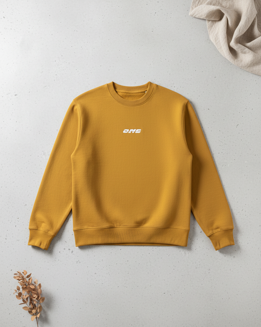 Sweatshirt | ONE Logo klein weiss